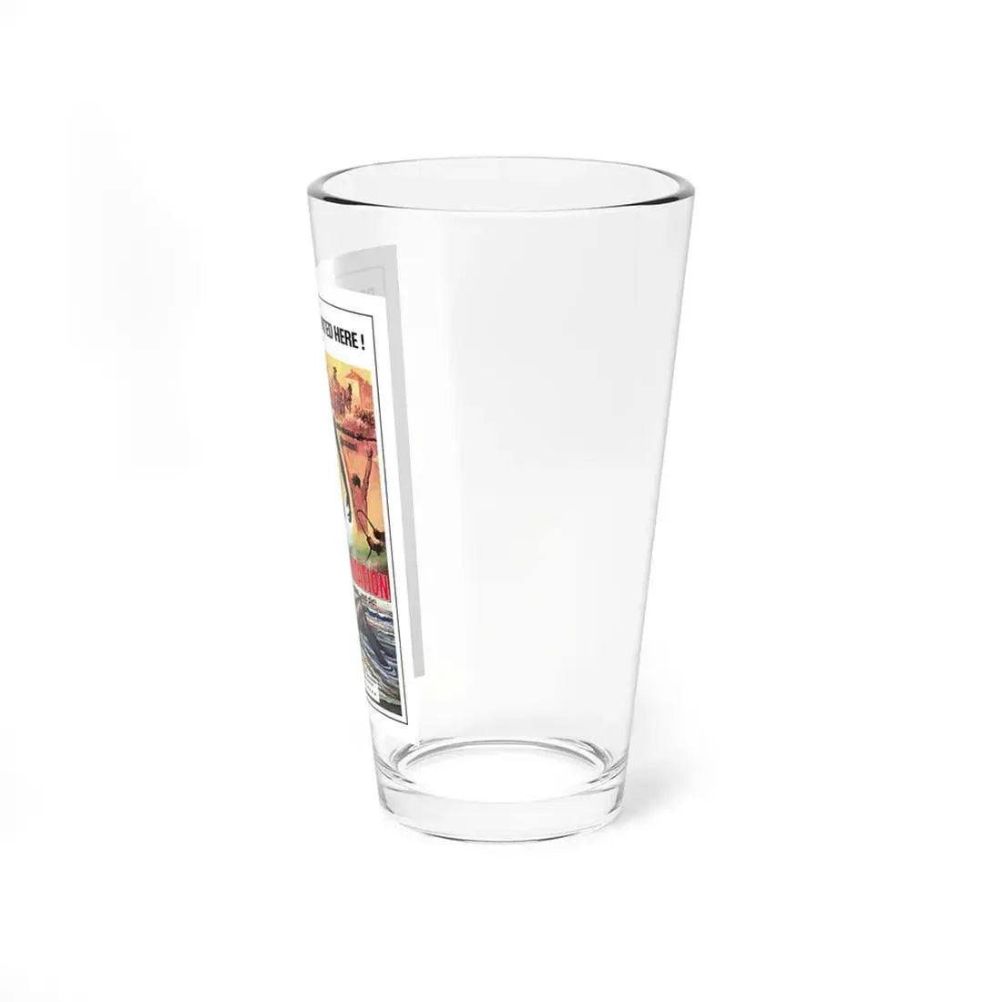 PASSION PLANTATION 1976 Movie Poster - Pint Glass 16oz - Go Mug Yourself