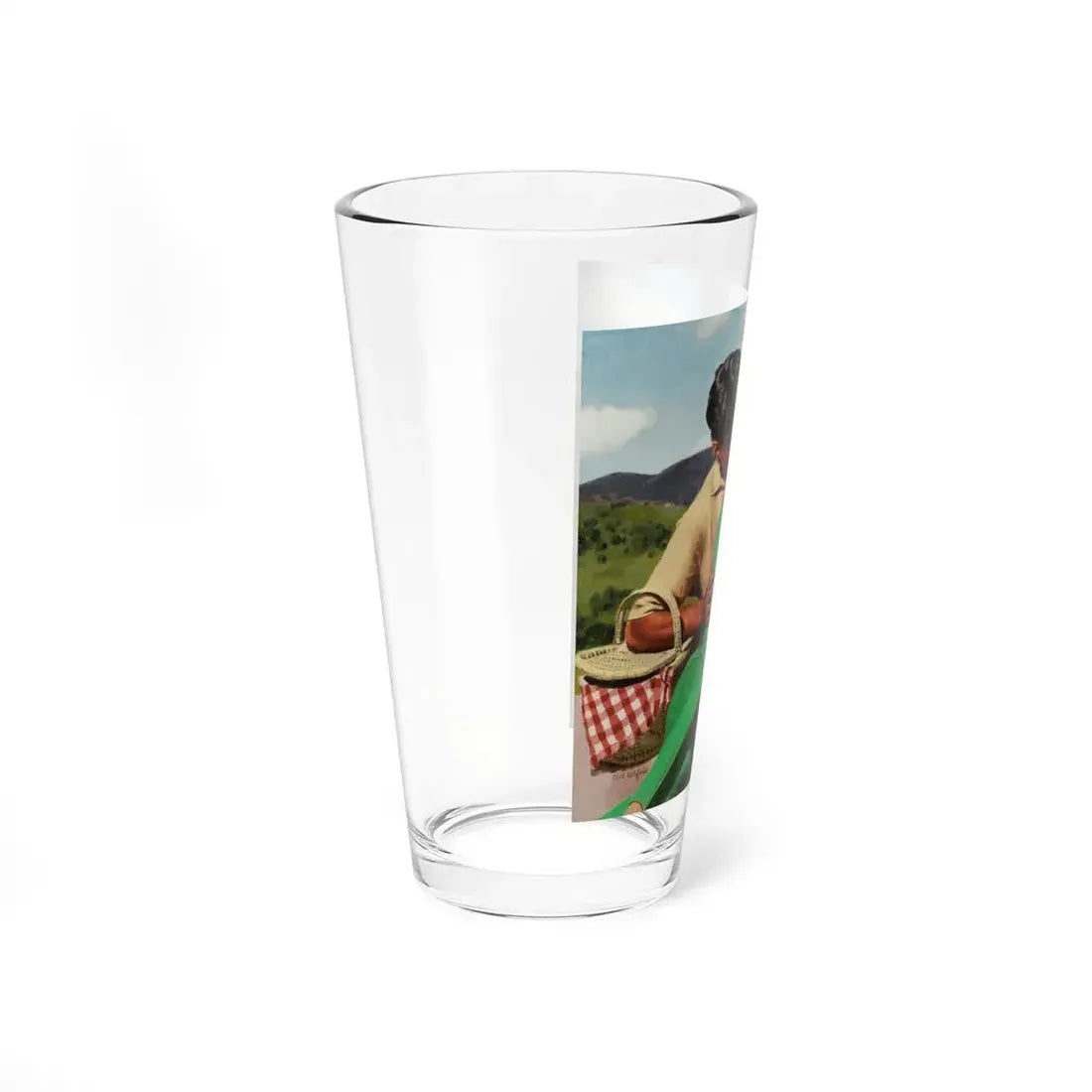 Passionate Awakening, paperback cover, 1990 - Pint Glass 16oz - Go Mug Yourself