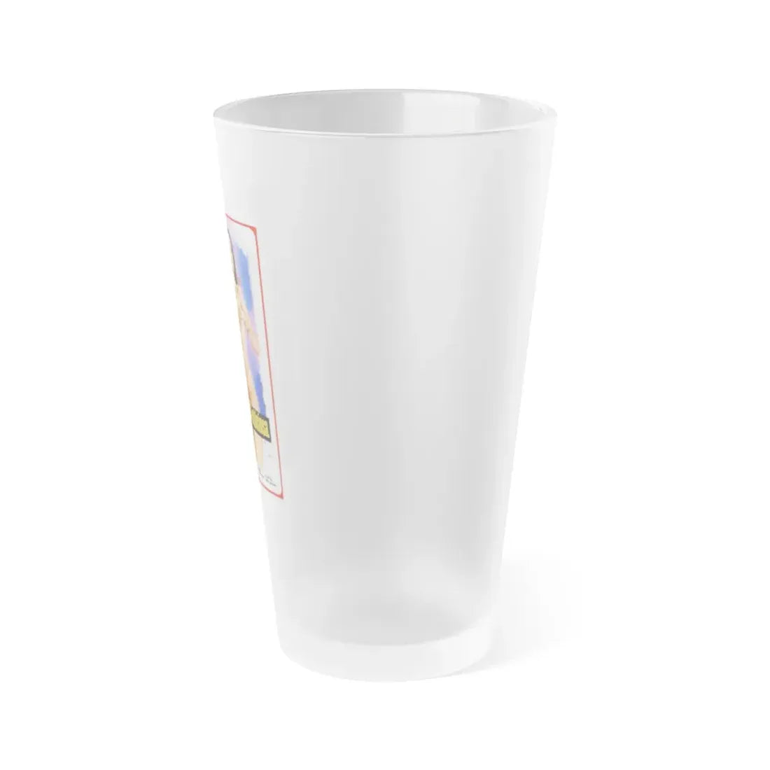 PASSIONATE LOVERS 1982 Movie Poster - Frosted Pint Glass 16oz - Go Mug Yourself