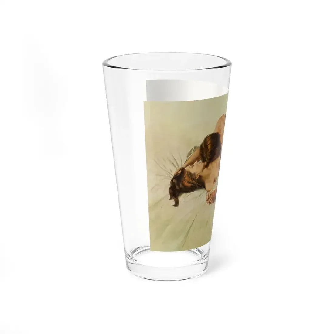 Passionate Lovers, paperback cover - Pint Glass 16oz - Go Mug Yourself