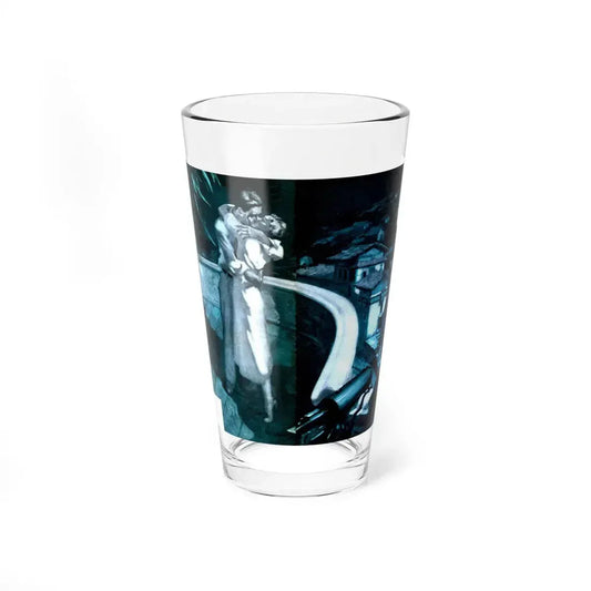 Passport To Hell, Liberty magazine, February 16, 1935 (Magazine Illustration) Pint Glass 16oz 16oz - Go Mug Yourself
