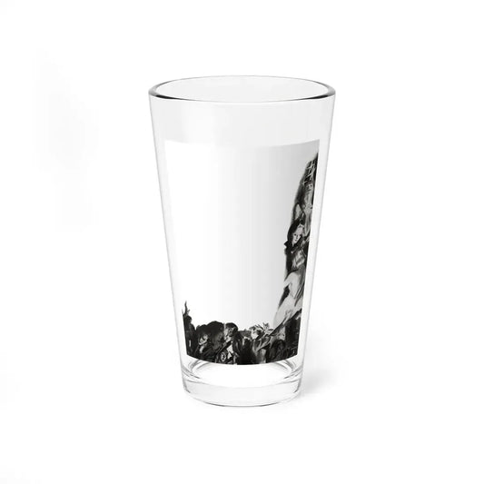 Passports To Glamour, Liberty magazine, November 12, 1938 (Magazine Illustration) Pint Glass 16oz 16oz - Go Mug Yourself