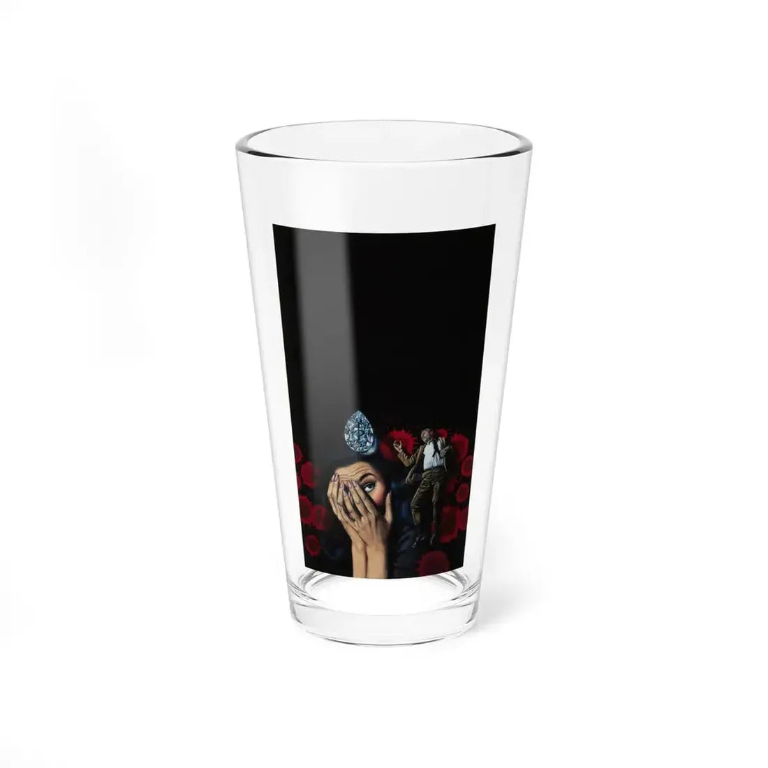 Past Praying For, paperback cover, 1968 - Pint Glass 16oz 16oz - Go Mug Yourself