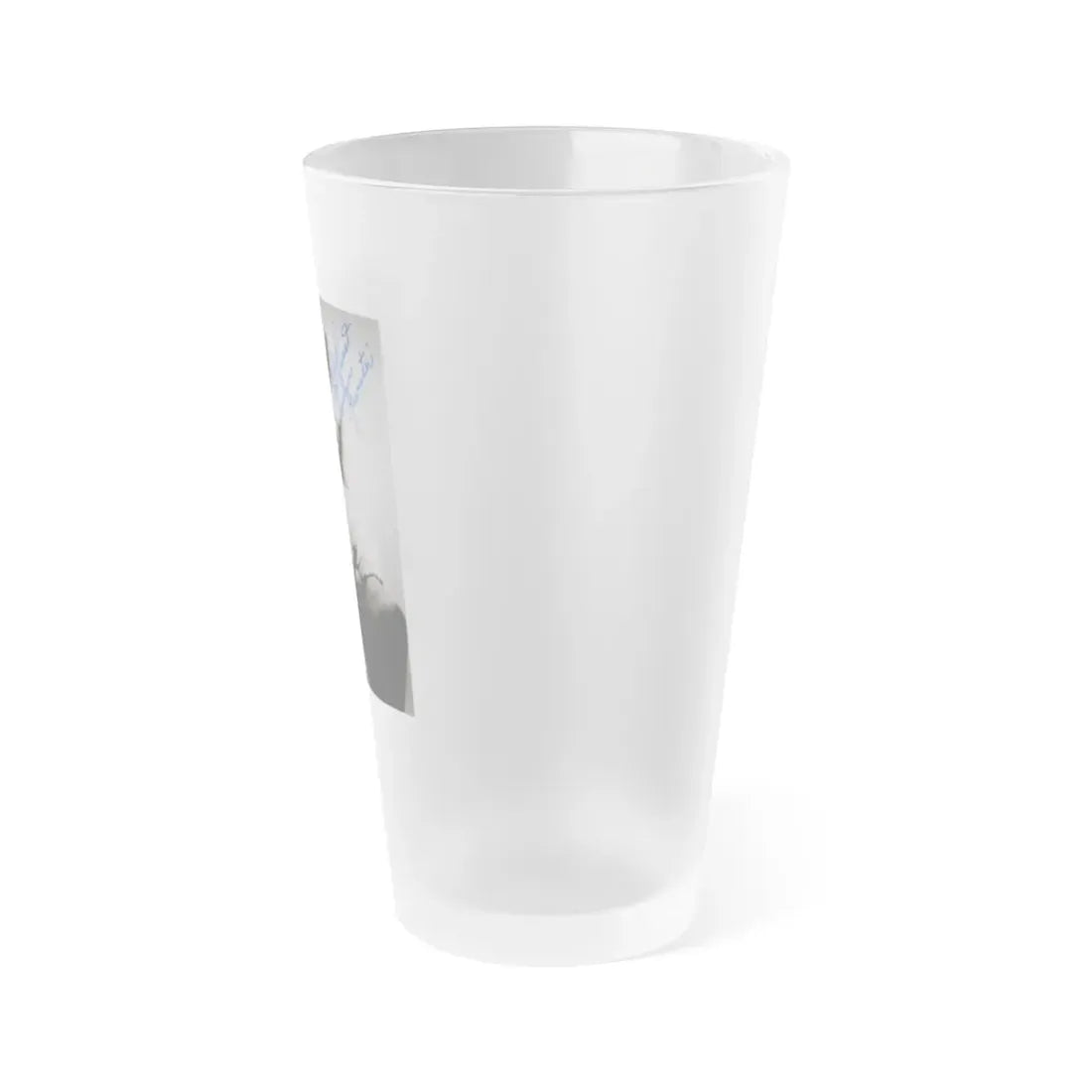 Pat Priest #11 (Vintage Female Icon) Frosted Pint Glass 16oz - Go Mug Yourself