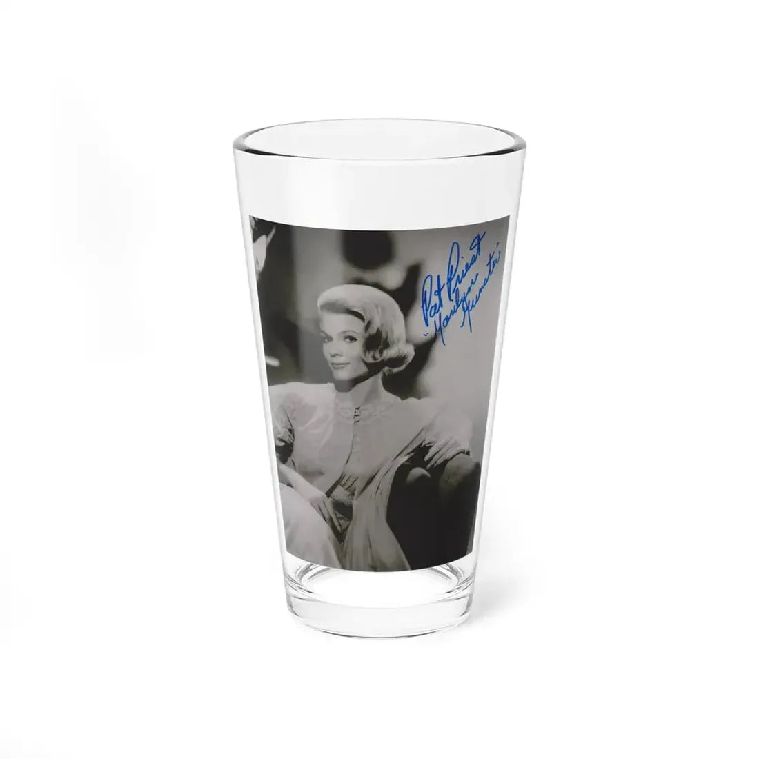 Pat Priest #11 (Vintage Female Icon) Pint Glass 16oz 16oz - Go Mug Yourself