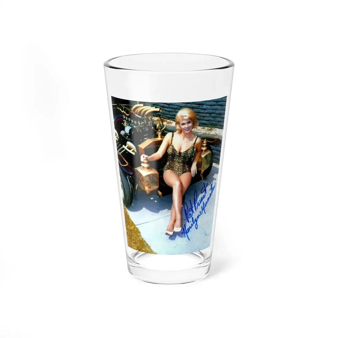 Pat Priest #12 (Vintage Female Icon) Pint Glass 16oz 16oz - Go Mug Yourself