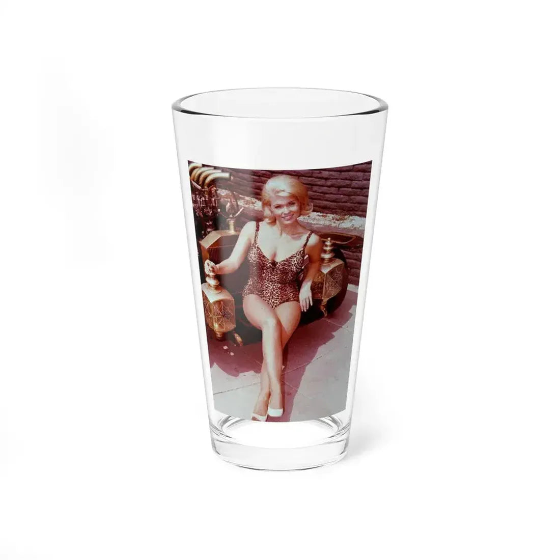 Pat Priest #121 (Vintage Female Icon) Pint Glass 16oz 16oz - Go Mug Yourself