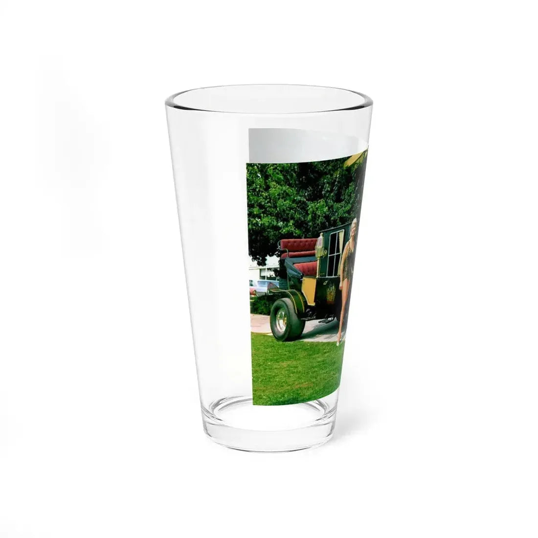Pat Priest #13 (Vintage Female Icon) Pint Glass 16oz - Go Mug Yourself