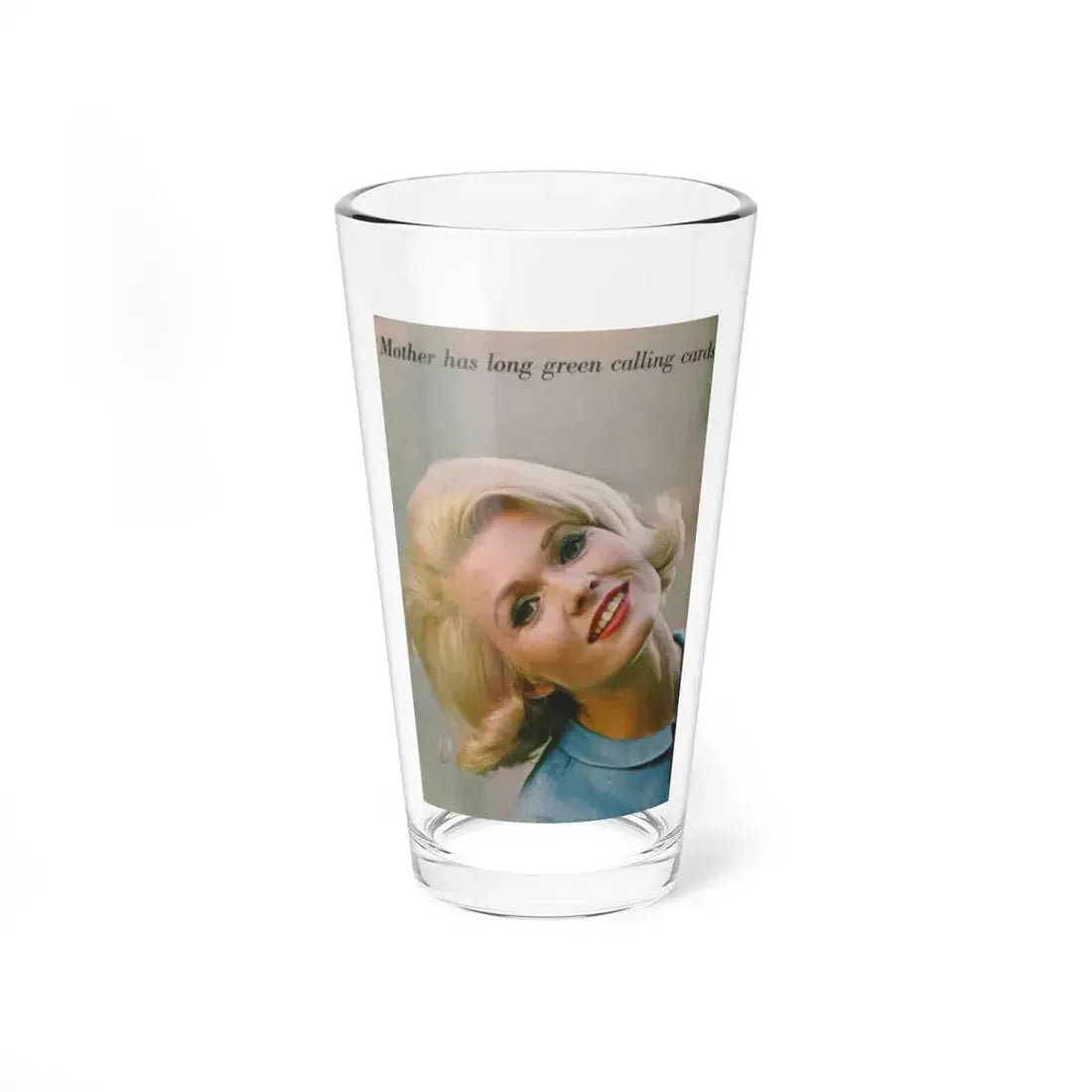 Pat Priest #22 (Vintage Female Icon) Pint Glass 16oz 16oz - Go Mug Yourself