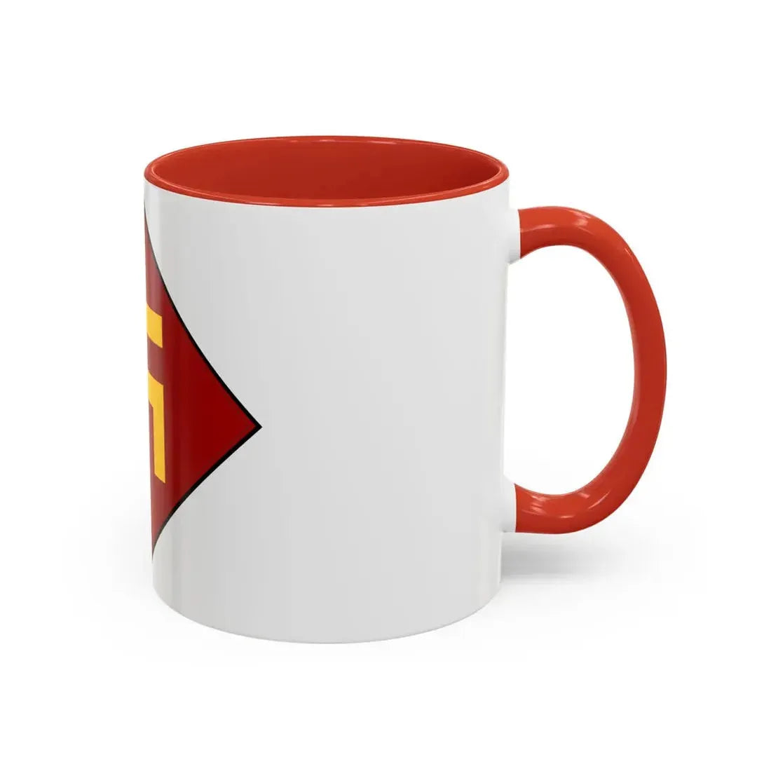 Patch of the 45th Infantry Division 19241939 (U.S. Army) Accent Coffee Mug - Go Mug Yourself