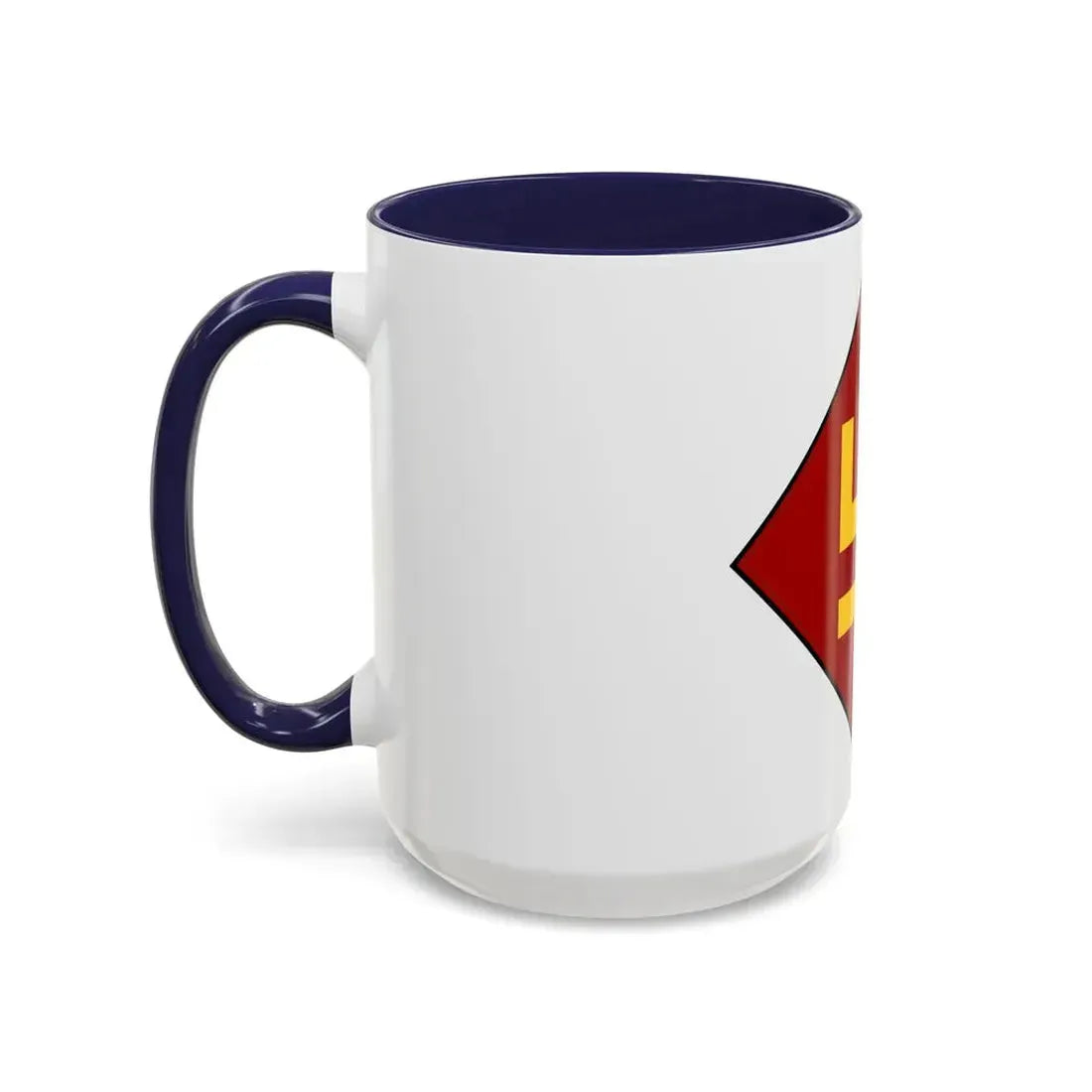 Patch of the 45th Infantry Division 19241939 (U.S. Army) Accent Coffee Mug - Go Mug Yourself