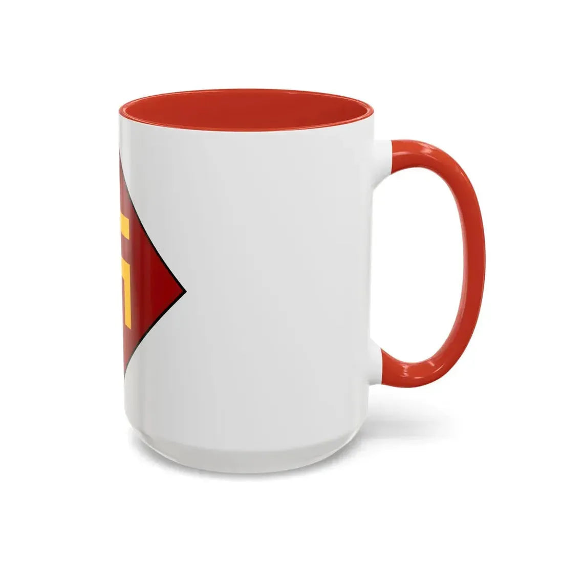 Patch of the 45th Infantry Division 19241939 (U.S. Army) Accent Coffee Mug - Go Mug Yourself