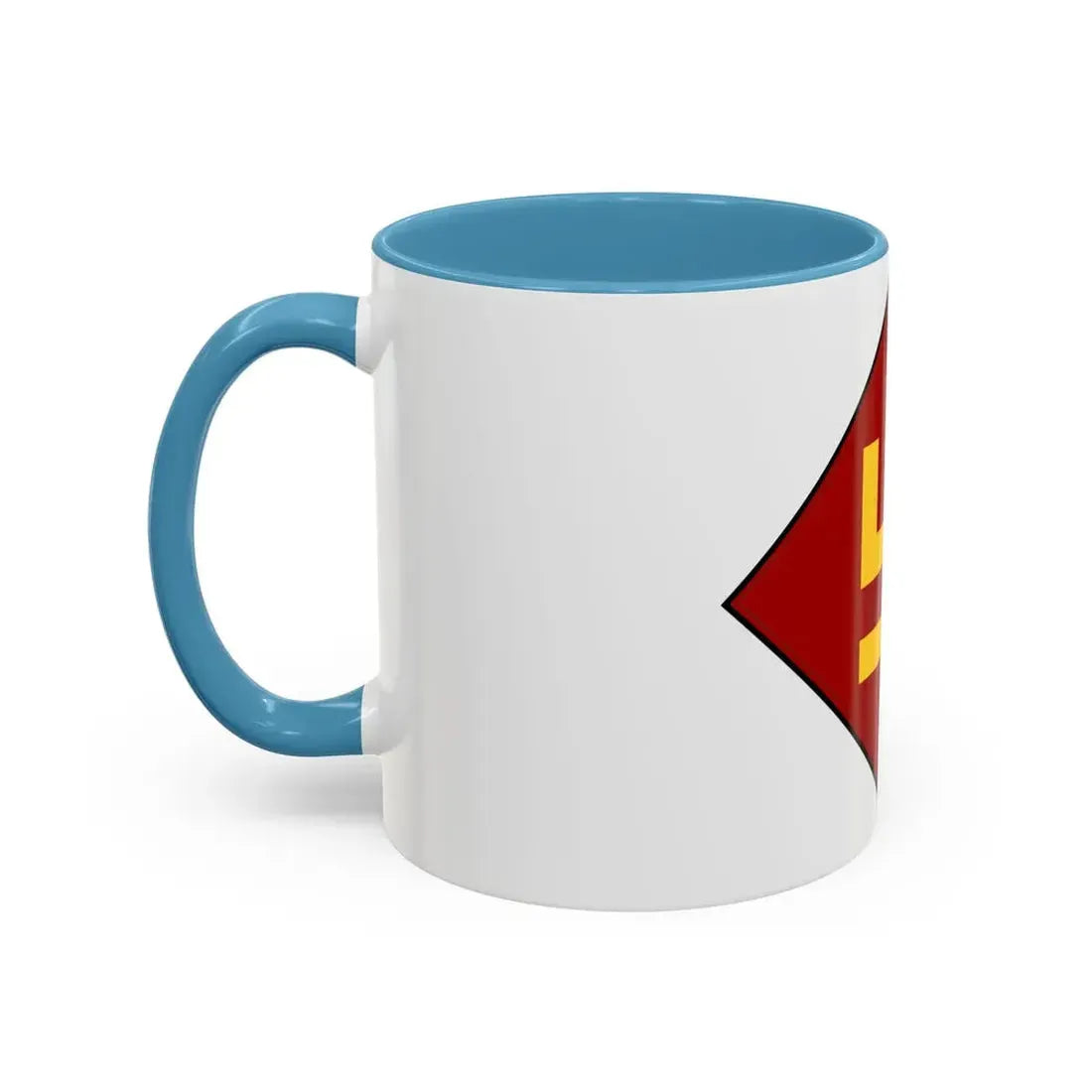 Patch of the 45th Infantry Division 19241939 (U.S. Army) Accent Coffee Mug - Go Mug Yourself