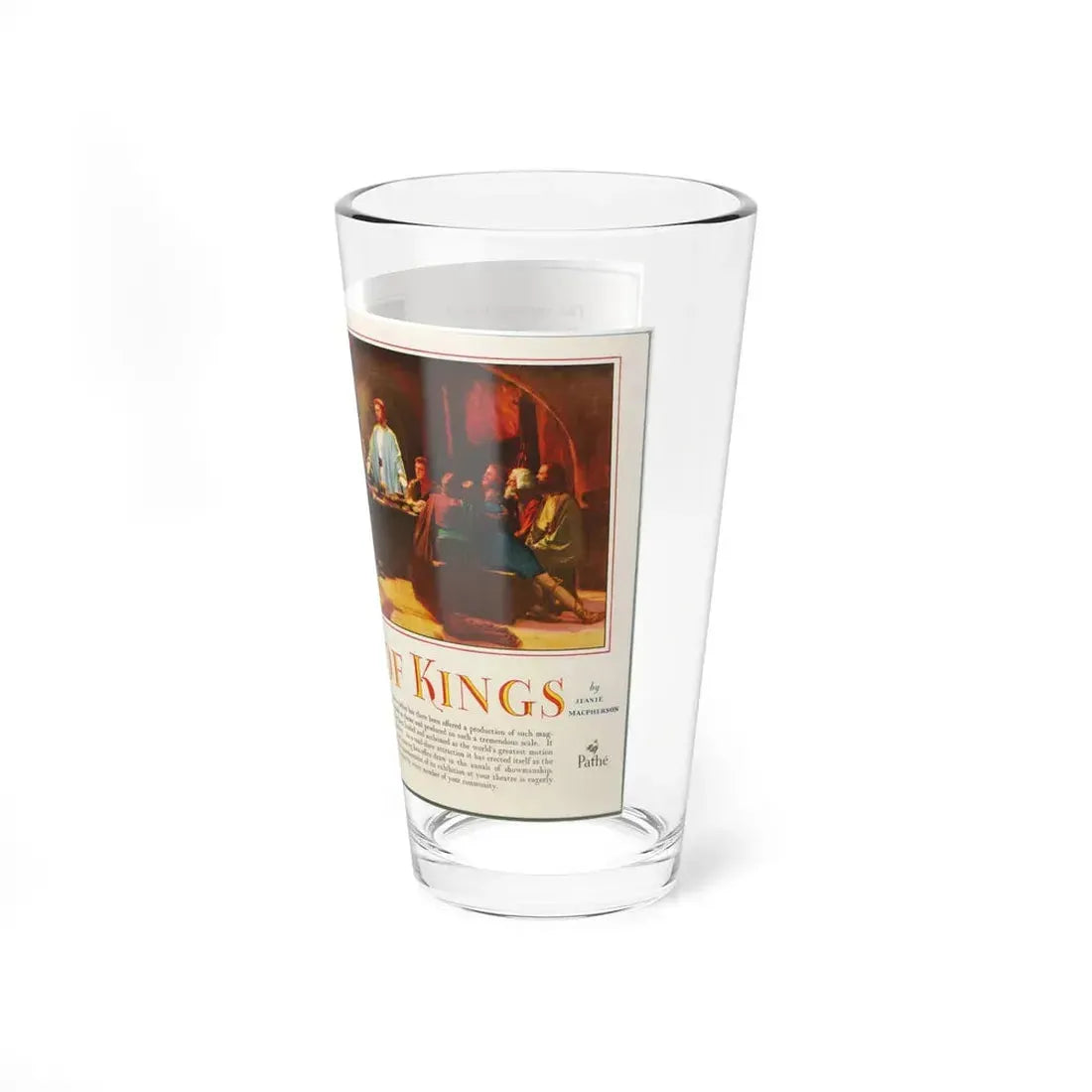 Pathe' Exhibitor's Book (1928-1929) 1 (Magazine Illustration) Pint Glass 16oz - Go Mug Yourself