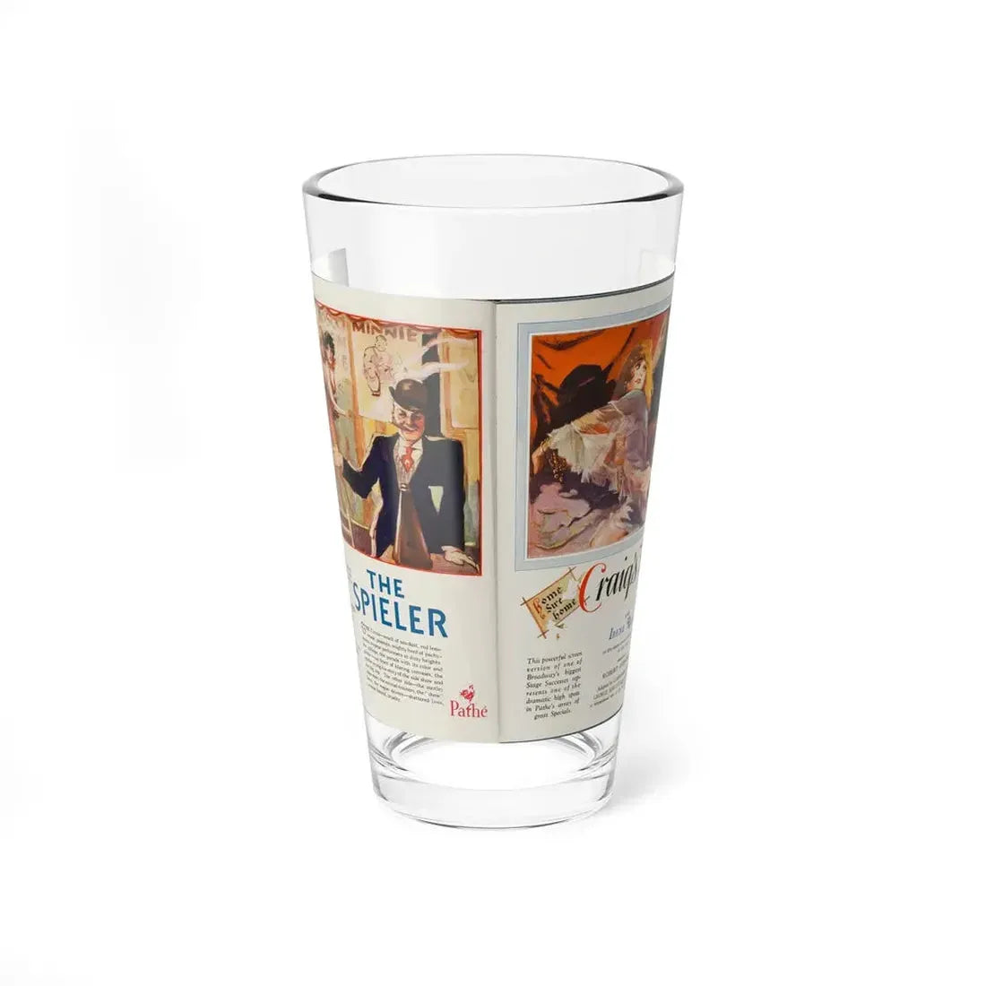 Pathe' Exhibitor's Book (1928-1929) 4 (Magazine Illustration) Pint Glass 16oz 16oz - Go Mug Yourself