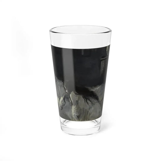 Patient Visit (Magazine Illustration) Pint Glass 16oz 16oz - Go Mug Yourself