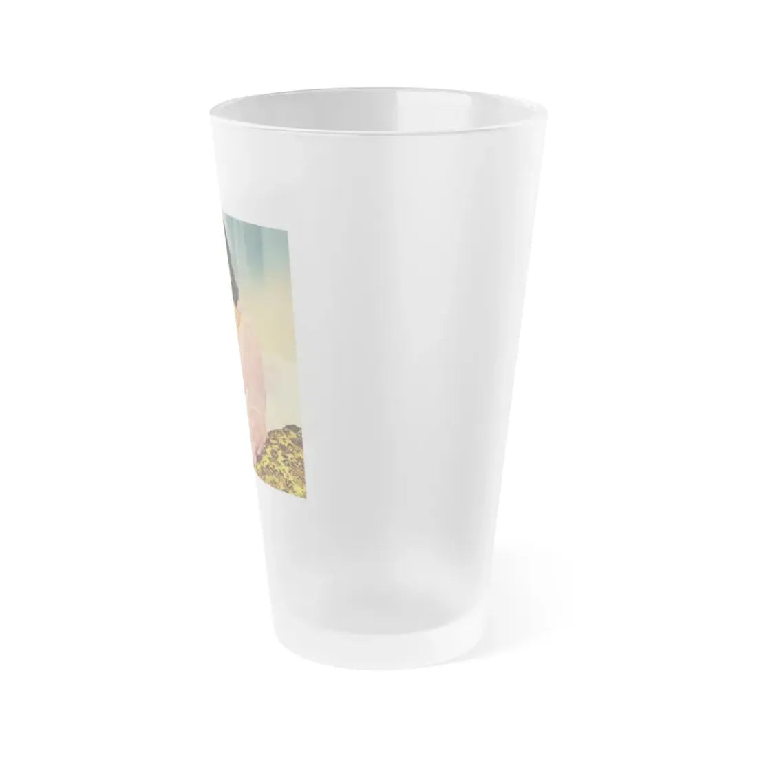 Patricia Medina #104 (Vintage Female Icon) Frosted Pint Glass 16oz - Go Mug Yourself