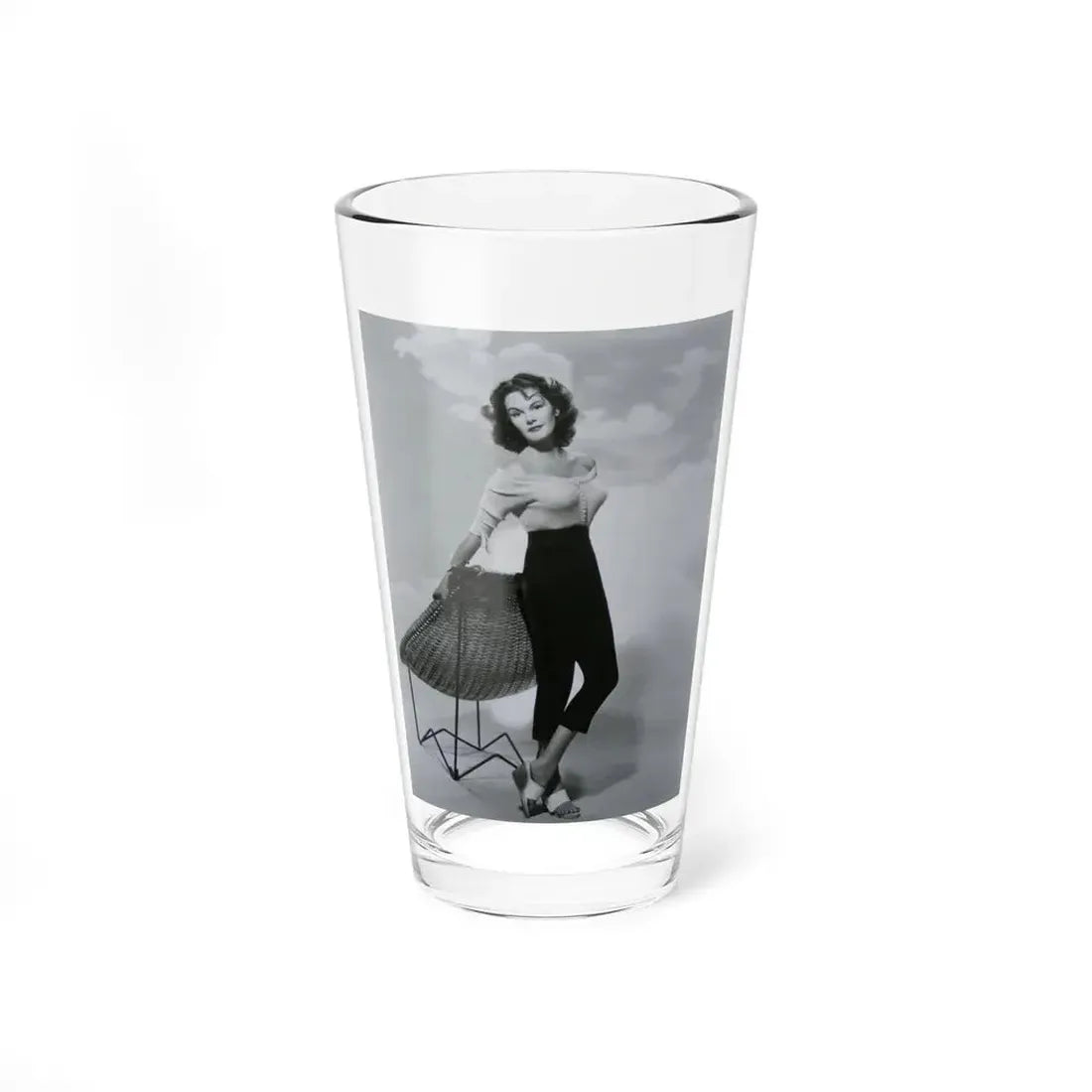 Patricia Medina #108 (Vintage Female Icon) Pint Glass 16oz 16oz - Go Mug Yourself