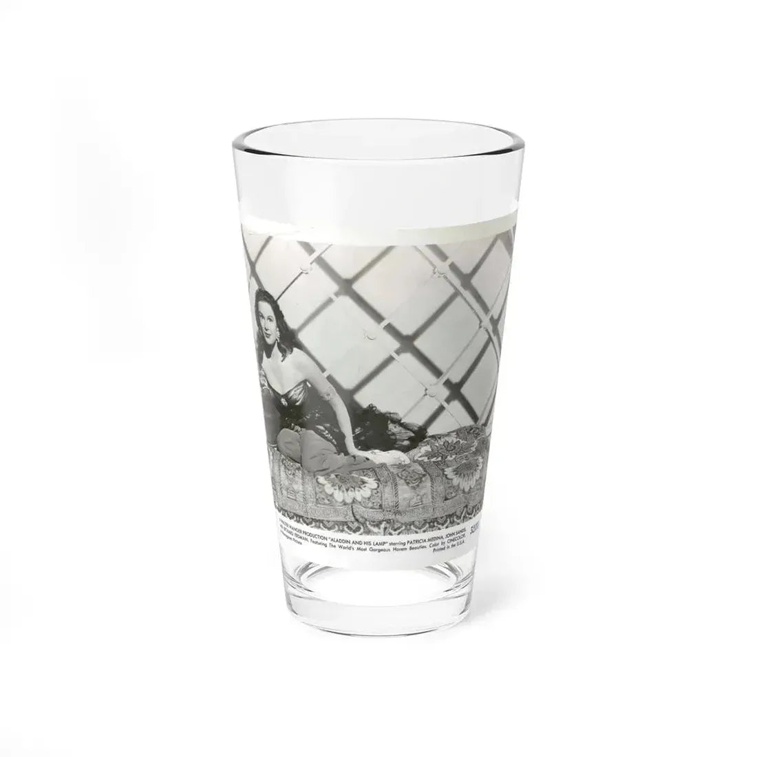 Patricia Medina #109 (Vintage Female Icon) Pint Glass 16oz 16oz - Go Mug Yourself