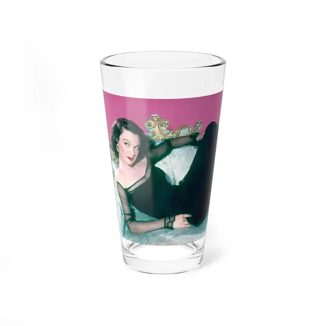 Patricia Medina #114 (Vintage Female Icon) Pint Glass 16oz 16oz - Go Mug Yourself