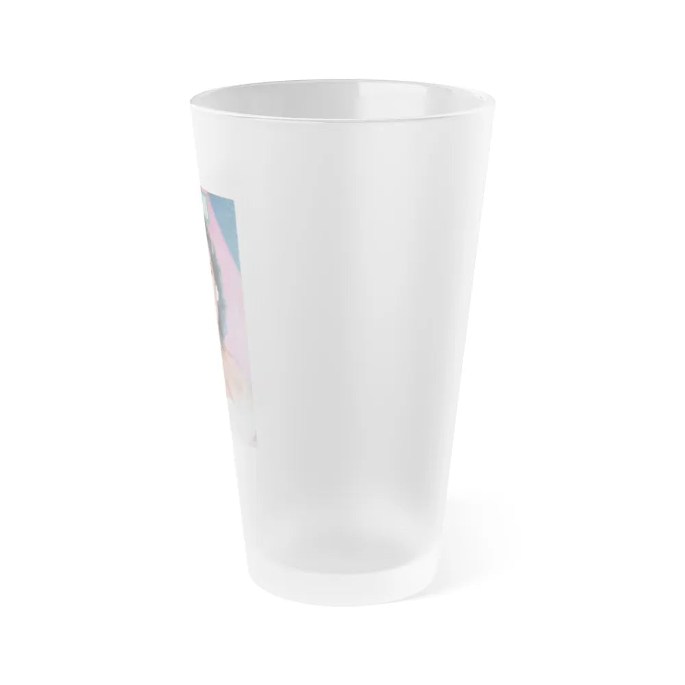 Patricia Medina #115 - Mag. Cover (Vintage Female Icon) Frosted Pint Glass 16oz-Go Mug Yourself