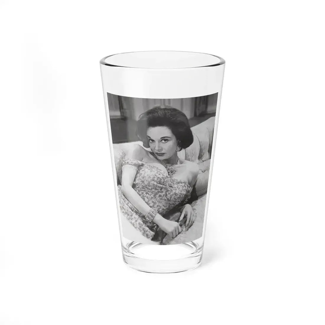 Patricia Medina #119 (Vintage Female Icon) Pint Glass 16oz 16oz - Go Mug Yourself