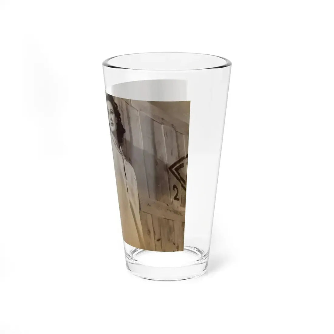 Patricia Medina #123 (Vintage Female Icon) Pint Glass 16oz - Go Mug Yourself