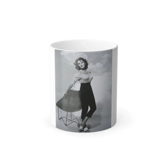 Patricia Medina #129 (Vintage Female Icon) Color Changing Mug 11oz 11oz - Go Mug Yourself