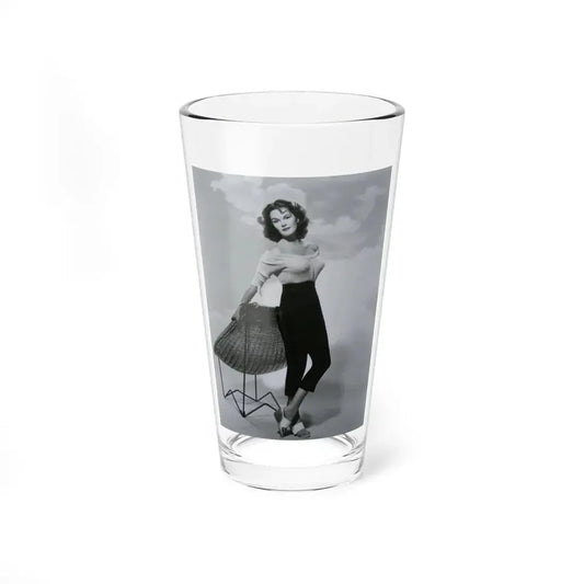 Patricia Medina #129 (Vintage Female Icon) Pint Glass 16oz 16oz - Go Mug Yourself