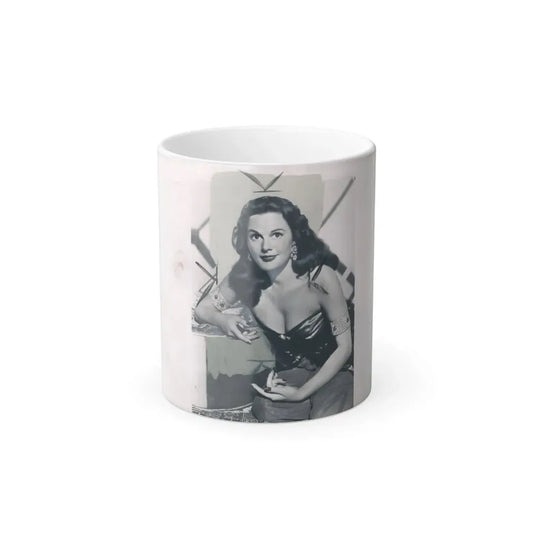 Patricia Medina #71 (Vintage Female Icon) Color Changing Mug 11oz 11oz - Go Mug Yourself