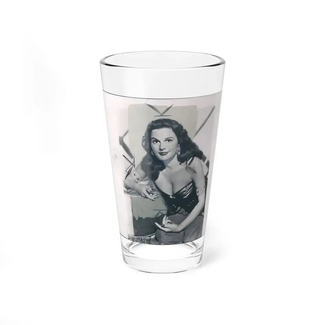 Patricia Medina #71 (Vintage Female Icon) Pint Glass 16oz 16oz - Go Mug Yourself