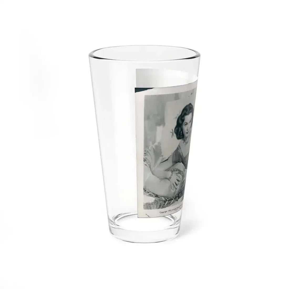 Patricia Medina #76 (Vintage Female Icon) Pint Glass 16oz - Go Mug Yourself