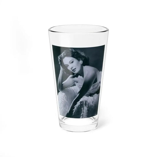 Patricia Medina #85 (Vintage Female Icon) Pint Glass 16oz 16oz - Go Mug Yourself