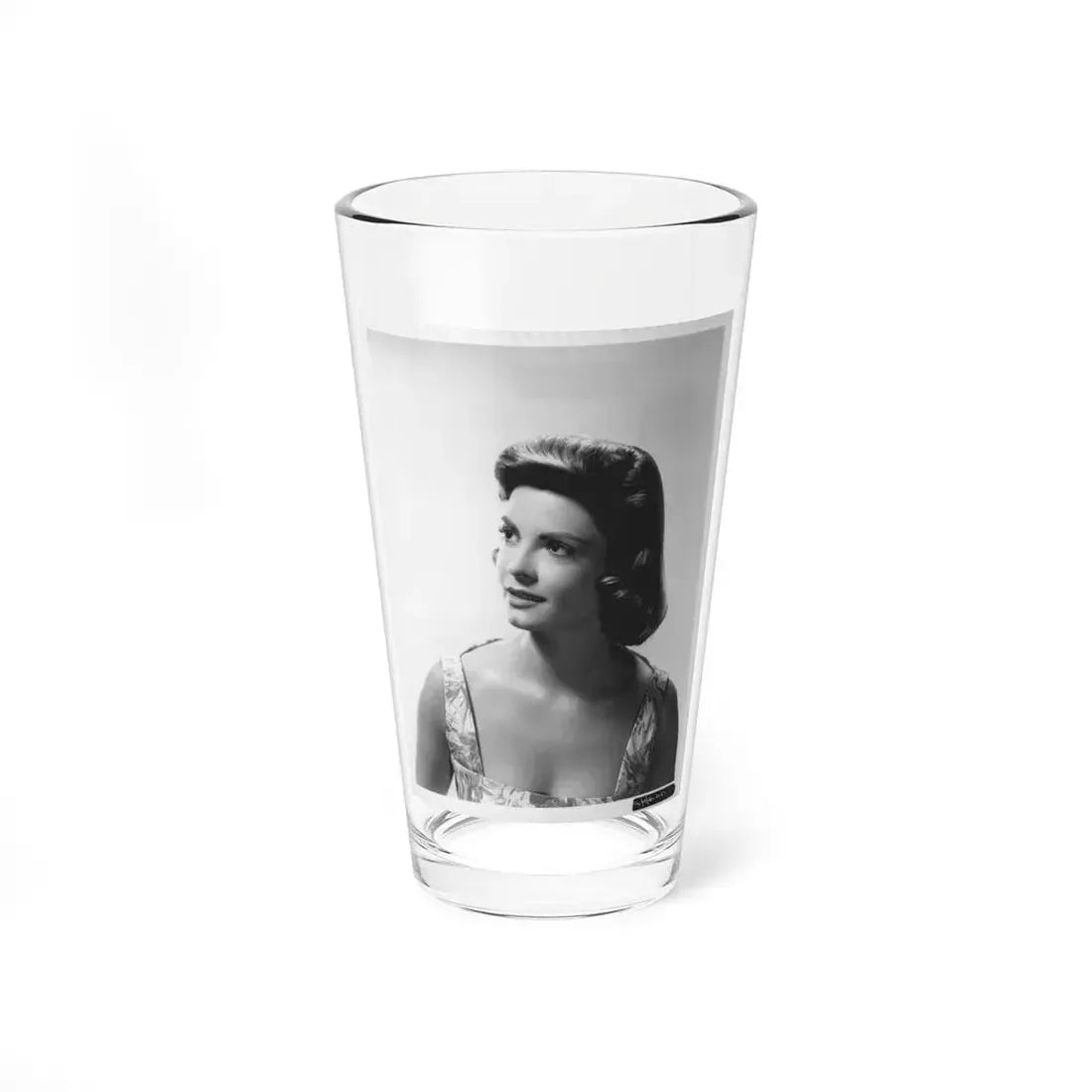 Patricia Owens #14 (Vintage Female Icon) Pint Glass 16oz 16oz - Go Mug Yourself