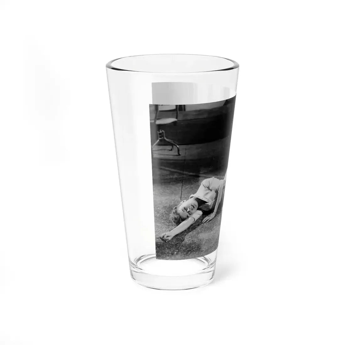 Patricia Owens #19 (Vintage Female Icon) Pint Glass 16oz - Go Mug Yourself
