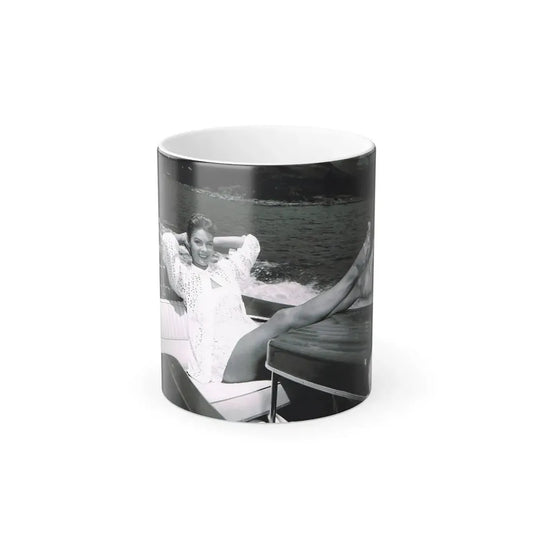 Patricia Owens #22 (Vintage Female Icon) Color Changing Mug 11oz 11oz - Go Mug Yourself