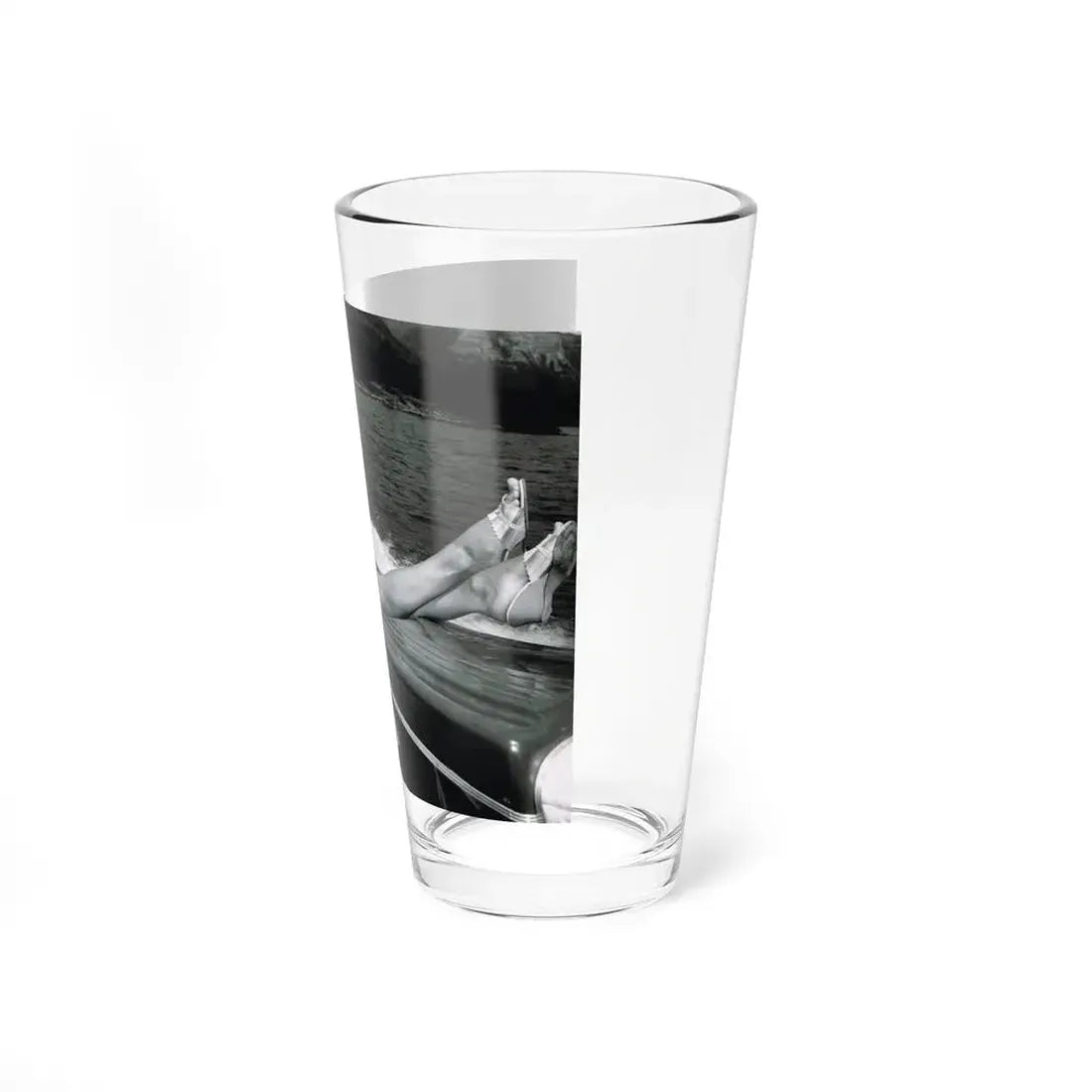 Patricia Owens #22 (Vintage Female Icon) Pint Glass 16oz - Go Mug Yourself
