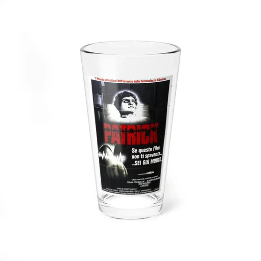 PATRICK (3) 1978 Movie Poster - Pint Glass 16oz 16oz - Go Mug Yourself