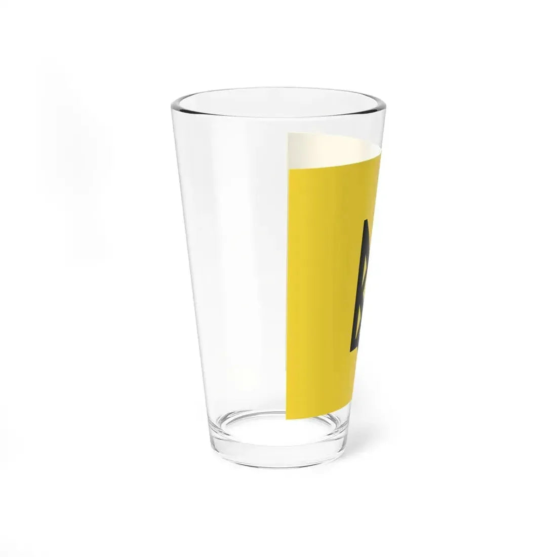 Patriot of Ukraine Tryzub banner (Ukraine) Pint Glass 16oz - Go Mug Yourself