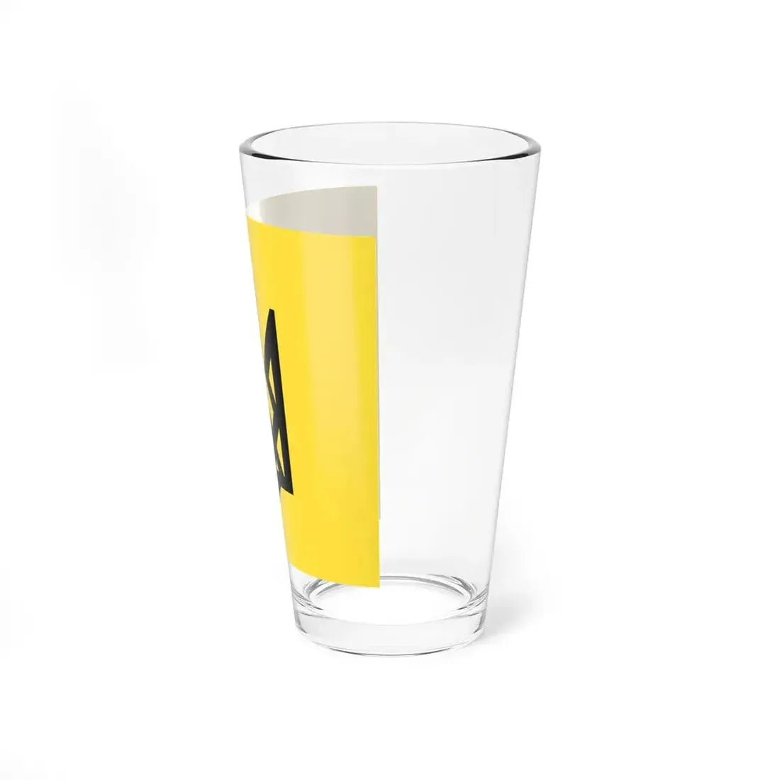Patriot of Ukraine Tryzub banner (Ukraine) Pint Glass 16oz - Go Mug Yourself
