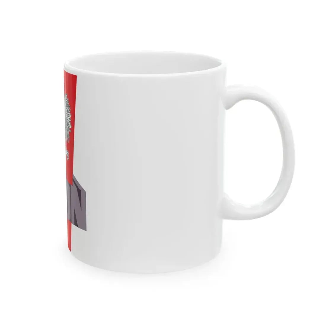 Patriotic Movement for National Rebirth logo (Poland) White Coffee Mug - Go Mug Yourself