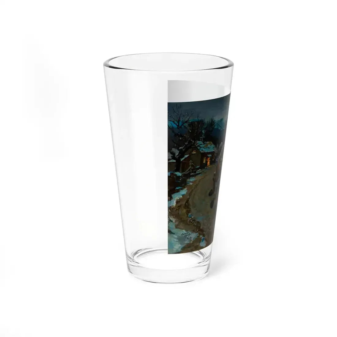 Paul Revere and the Minute Men, Random House book cover, 1950 (Magazine Illustration) Pint Glass 16oz - Go Mug Yourself