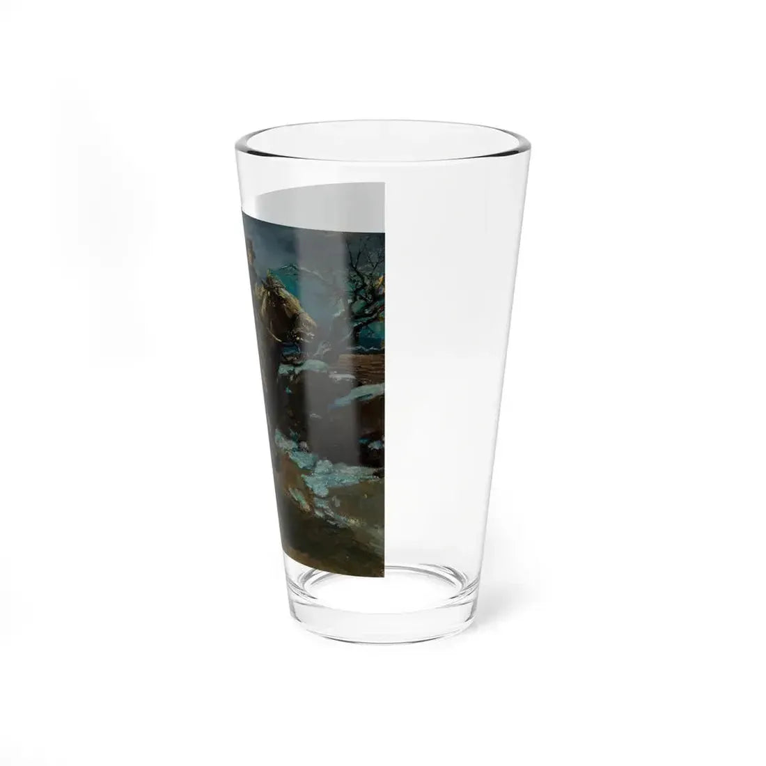 Paul Revere and the Minute Men, Random House book cover, 1950 (Magazine Illustration) Pint Glass 16oz - Go Mug Yourself