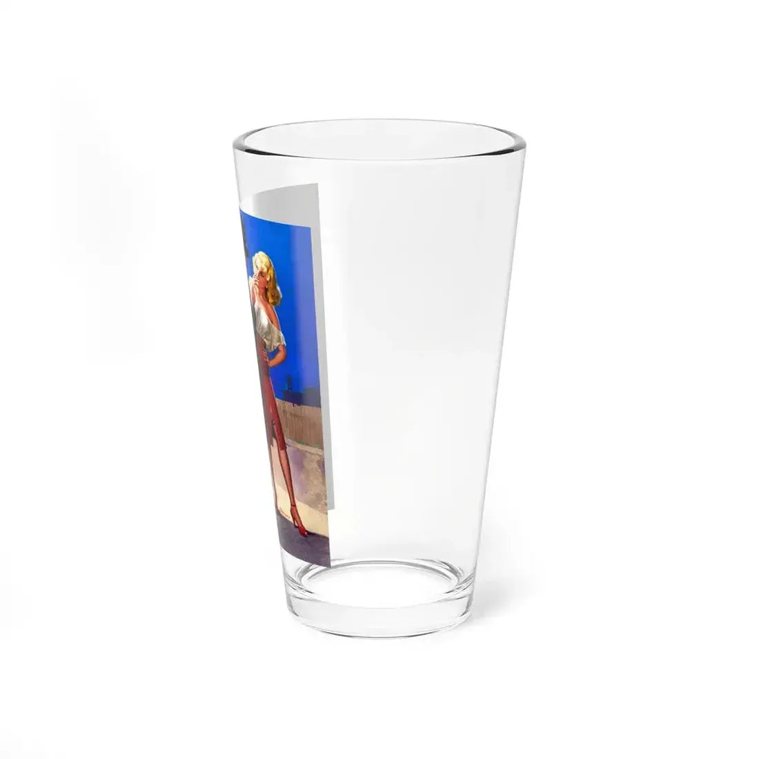 Paula Has a Price, Ecstasy Novel paperback cover, 1949 - Pint Glass 16oz - Go Mug Yourself
