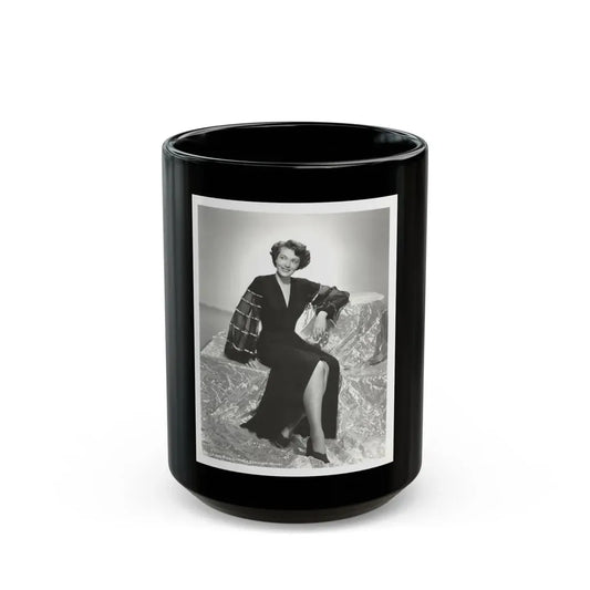 Paula Raymond #081 (Vintage Female Icon) Black Coffee Mug 15oz - Go Mug Yourself
