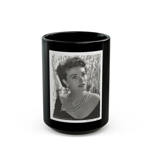 Paula Raymond #30 (Vintage Female Icon) Black Coffee Mug 15oz - Go Mug Yourself