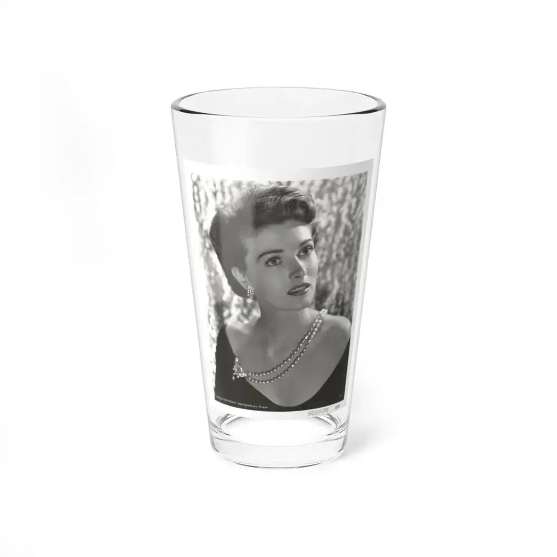 Paula Raymond #30 (Vintage Female Icon) Pint Glass 16oz 16oz - Go Mug Yourself