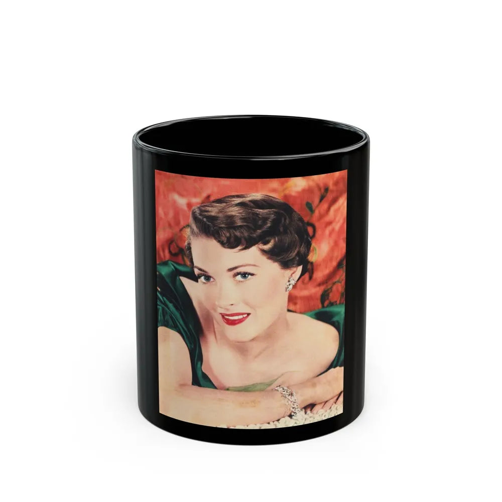 Paula Raymond #31 (Vintage Female Icon) Black Coffee Mug-11oz-Go Mug Yourself