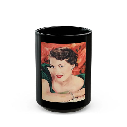 Paula Raymond #31 (Vintage Female Icon) Black Coffee Mug 15oz - Go Mug Yourself
