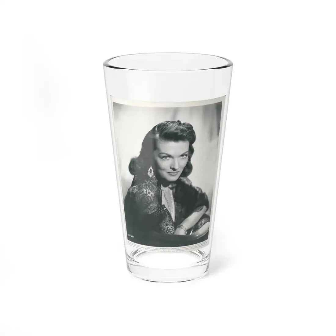 Paula Raymond #34 (Vintage Female Icon) Pint Glass 16oz 16oz - Go Mug Yourself